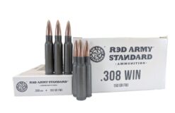 Red Army Standard 308 Win 150 GR FMJ Steel Case